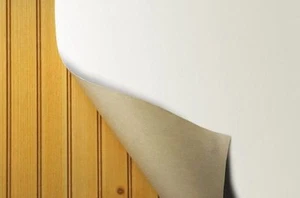 Wall Liner Heavy Duty White Prepasted Wallpaper LPP-2 - Picture 1 of 1