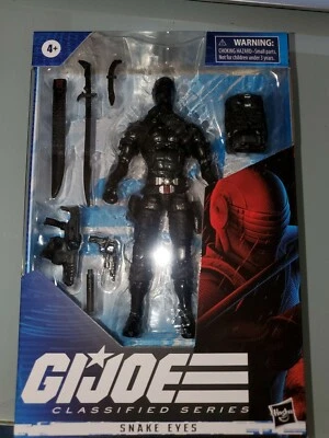 Snake Eyes GI Joe Classifed 6in 2020 GI Joe Classified Series- Brand New in Box - Image 1 of 4
