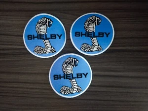3pcs SHELBY COBRA Car American Iron on Patch or Sew Embroidered on fabric#004 - Picture 1 of 6