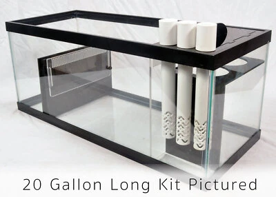 MARINE BIOSYSTEMS REFUGIUM KIT - 20 Gallon High 4 Chamber ezBuild Ultimate Adjustable Sump Kit