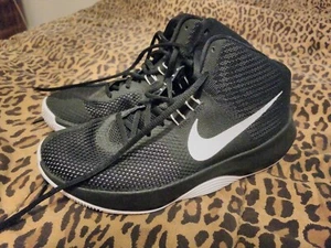 898455-001 Nike Air Jordan Precision Black/White/Cool Grey Size 6 - Picture 1 of 3