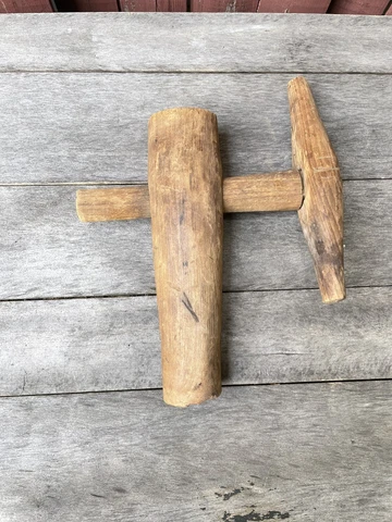 RARE ANTIQUE HANDMADE WOOD NEW YORK SHAKER SEED PLANTER - UNIQUE STYLE - AAFA Cover
