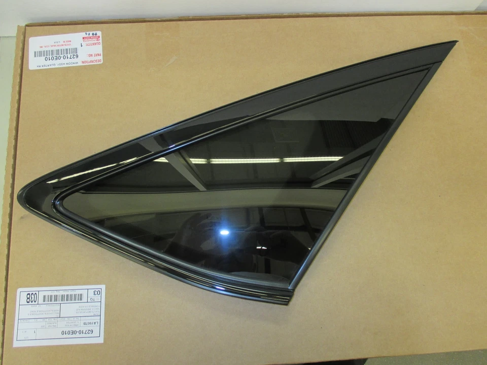 CUARTO DE CRISTAL TRASERO PASAJERO DE FÁBRICA LEXUS 04-09 RX330 RX350 RX400H TINTE GRIS Foto 1 de 1