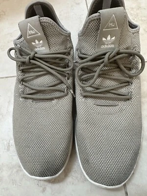 Adidas HU Pharrell Williams Size 9.5  Color Kacky Green - Image 1 of 4