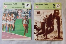 1977-79 Sportscaster Track and Field Card Pick one