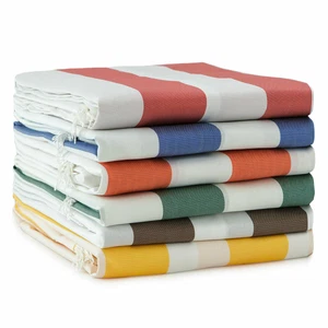 Tenda da sole con anelli 150x290 cm per esterno Righe art. Sophia M876