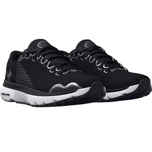 UNDER ARMOUR WOMENS RUNNING GYM UA HOVR INFINITE 4 RUNNING SHOES BLACK TRAINERS - Picture 1 of 4