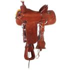 Wade Tree A Fork Western Horse Saddle Roping Ranch Work Premium Leather 10-17