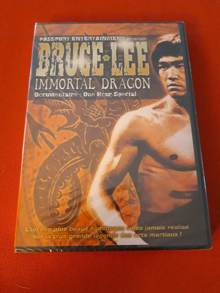 Bruce Lee Immortal Dragon Documentary Biography DVD New PAL FR - Image 1 of 2