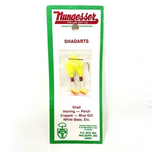 Nungesser Shad Darts Hook Fishing Lure Herring Perch Crappie Blue Gill  Bass - Picture 1 of 4