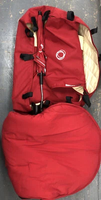 Bugaboo Frog Red Bassinet + Bugaboo Frog Foot Muff Bag *With extras* - Image 1 of 4