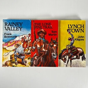 Western Vintage Paperback Bundle Bulk Lot x 3 - Frank Bosworth - Tom Martin - Imagen 1 de 12