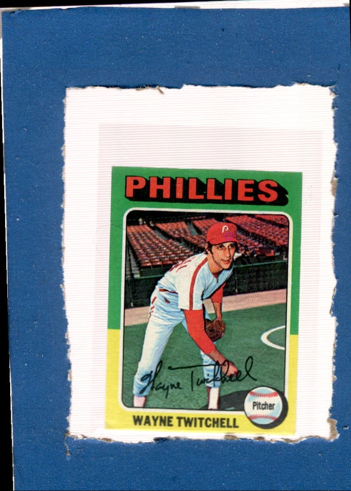 1975 Topps Mini #326 Wayne Twitchell EX/NM Phillies ID:41531 - Image 1 of 1