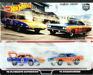  Hot Wheels   Car Culture  roadrunner Plymouth  set Real riders