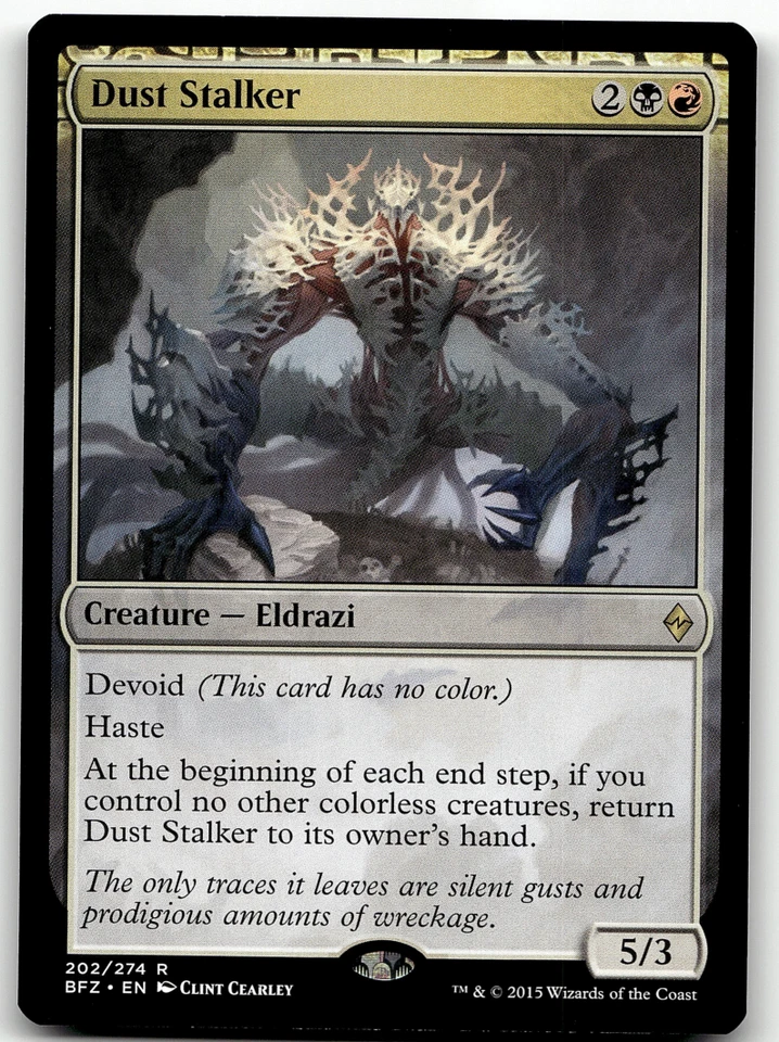 MTG Dust Stalker Battle for Zendikar 202/274 Regular Rare - Image 1 of 1