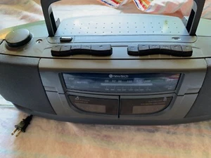 NEWTECH Boom Box PCD-322 CD Cassette Recorder Radio  - Picture 1 of 8