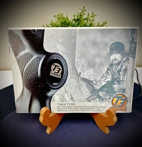 VINTAGE Sako Tikka T3-HUNTER 6.5x55SE Owner’s Manual Brochure Nice!! - Picture 1 of 3