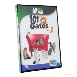 101 Cats V2 DVD Animal Planet Video Spanish Artwork Cover English Spanish Audio - Imagen 1 de 3