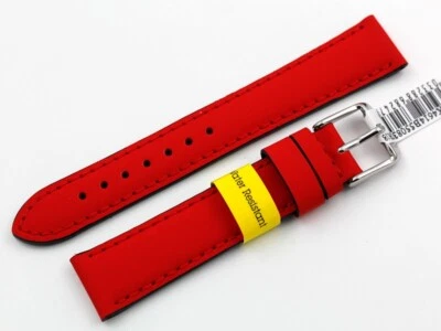 Correa Roja Impermeable Talla 18Mm Repuesto Relojes Deportivos Nuevos Unisex Foto 1 de 4