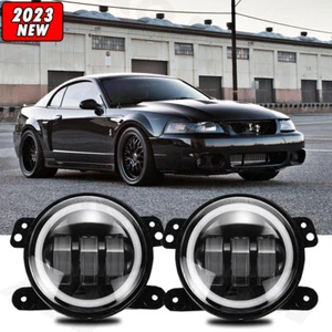 Bumper Fog Lights Lamps Fit For 2003-2004 Ford Cobra 2002-2004 Focus High Power - Picture 1 of 19