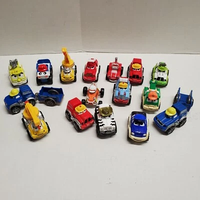 18 TONKA TOWN Li'l CHUCK & FRIENDS Diecast Trucks Fire Police Tow Workin' Hauler - Image 1 of 4