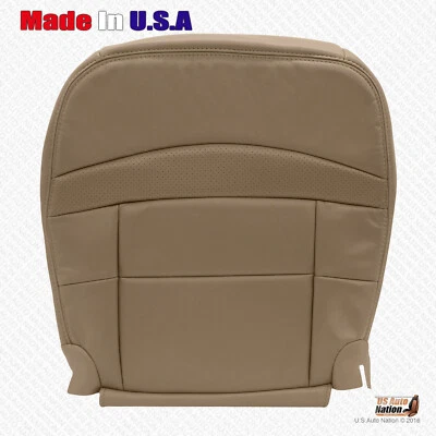1998 1999 2000 2001 Ford Explorer Limited Driver Bottom Leather Seat Cover Tan - Image 1 of 4