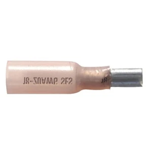 Heat Shrink Crimp Female Quick Disconnect 22-18 Gauge .110 Tab - 10 Pack - Picture 1 of 3