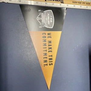 Rare Daimler Chrysler Corporation 7 Year 70,000 Mile Warranty Paper Flag - Picture 1 of 6