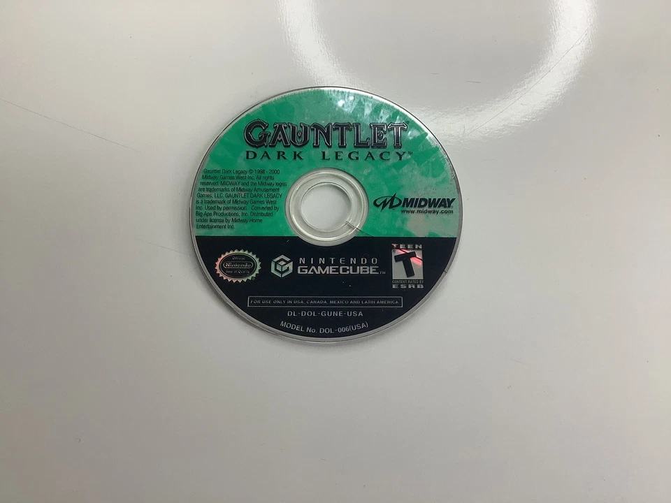 Gauntlet: Dark Legacy (Disc Only) - Nintendo GameCube, 2002 NOT WORKING - Image 1 of 2