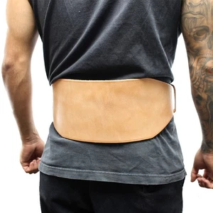 Last Punch 6" gepolsterter Leder Gewichthebergürtel - robuste Kraftunterstützung - Bild 1 von 6