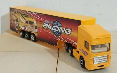 I145434 KAM LUN 1/87 - Camion con semirimorchio Racing Motorhome - Immagine 1 di 4