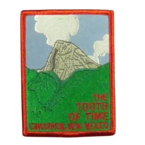 Philmont Scout Ranch The Tooth Of Time Patch RED Bdr (NK591) - Picture 1 of 2