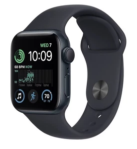 Apple Watch SE 2 44mm Midnight Aluminum - Midnight Sport Band MXEK3LL/A - Photo 1 sur 5