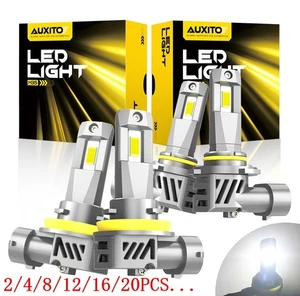 For Camry 2007-2017 9005 Toyota H11 H8 H9 LED Headlights White Bright 2/4X - Picture 1 of 26