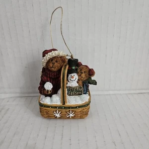 Boyds Longaberger Ornament - #25785LB - Fred, Frannie And Flake - Picture 1 of 5