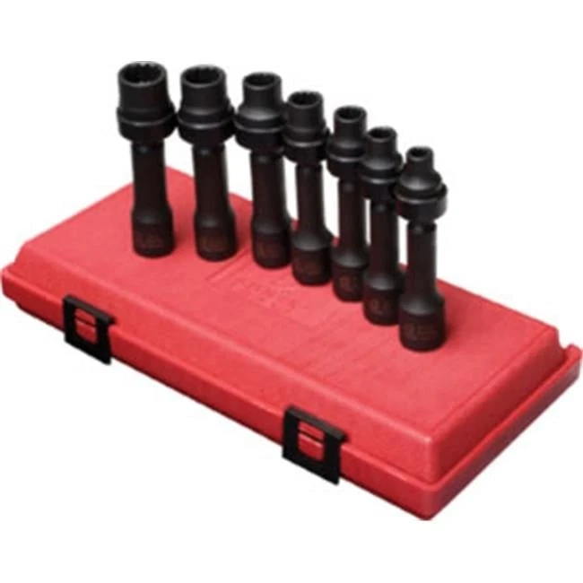 Sunex SUN2696.5  Dr. Fractional 12 Point Driveline Impact Socket Set- 7 pc - Image 1 of 1