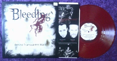 Bleeding – Behind Transparent Walls - GERMAN RED VINYL PROG METAL LP - 300 MADE - image 1 of 2