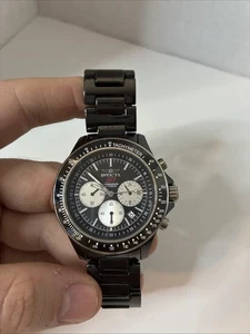 RELOJ INVICTA S1 RALLY 23835 CRONÓGRAFO TAQUÍMETRO NEGRO HOMBRE BATERÍA NUEVA  - Imagen 1 de 4
