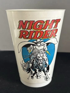 1970s Vintage 7-11 7-Eleven Marvel Comics Night Rider Slurpee Cup Vintage - Picture 1 of 3
