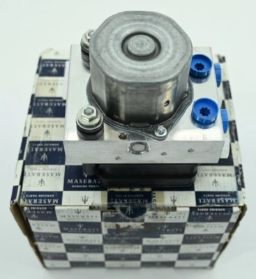 Genuine OEM Maserati ANTISKID Hydraulic Control Unit P/N 673000000 NEW in Box - Imagem 1 de 4
