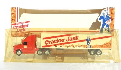 Ertl diecast 1/64 vintage White/GMC Cracker Jack semi truck New in Box - Image 1 of 4