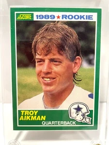 1989 Score - #270 Troy Aikman (RC) - Picture 1 of 10