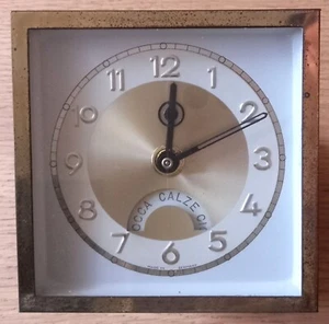 OROLOGIO PUBBLICITARIO VINTAGE CALZE CIOCCA - da tavolo - made in Germany - Imagen 1 de 10
