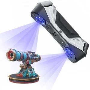 Creality Raptor Pro 3D Scanner 22+7 Blue Laser Lines 0.02mm Accuracy 60fps Speed - Afbeelding 1 van 11