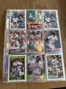Lot Of 90 MLB Baseball Cards Incl DEREK JETER 1994 Topps #158 Rookie Yankees - Picture 1 of 20