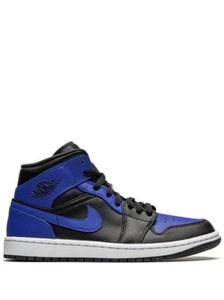 Air Jordan 1 Mid Hyper Royal Size 9.5 554724-077 New - Picture 1 of 2