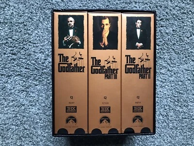 The Godfather VHS Movies 6 Tape Trilogy   VG + Condition  1992 - Image 1 of 4