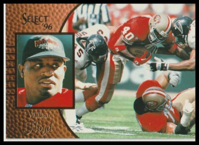 1996 William Floyd Select Pinnacle Football #75 San Francisco 49ers - Image 1 of 2
