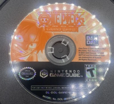 One Piece: Grand Battle (Nintendo GameCube, 2005) solo disco, probado y funciona Foto 1 de 3