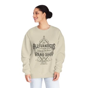 Ollivanders Wand Shop Unisex NuBlend® Crewneck Sweatshirt - Picture 1 of 5